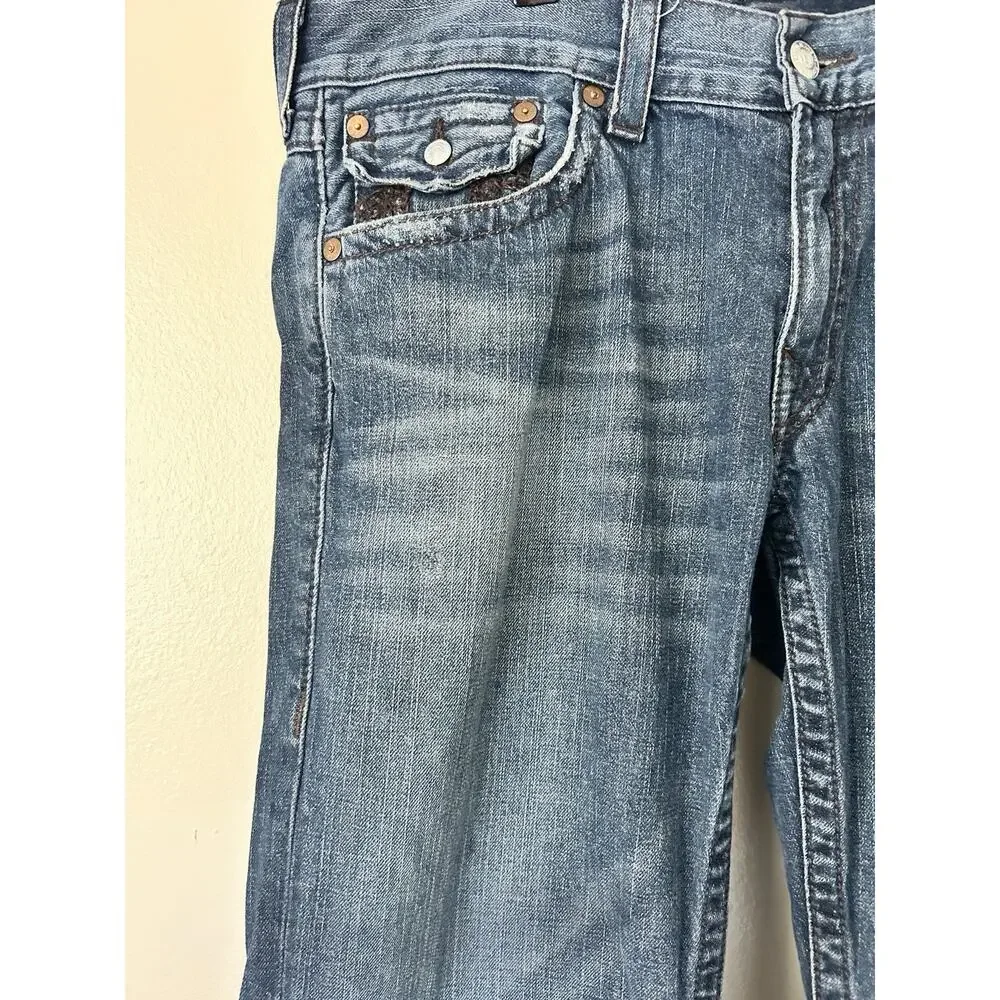 Vintage True Religion Joey Super T Mens Jeans Size 38 Made in USA Y2K